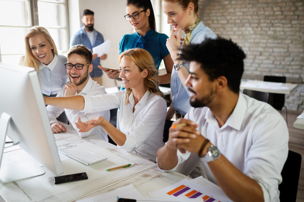 Startup Diversity Teamwork Brainstorming Business Meeting Concept