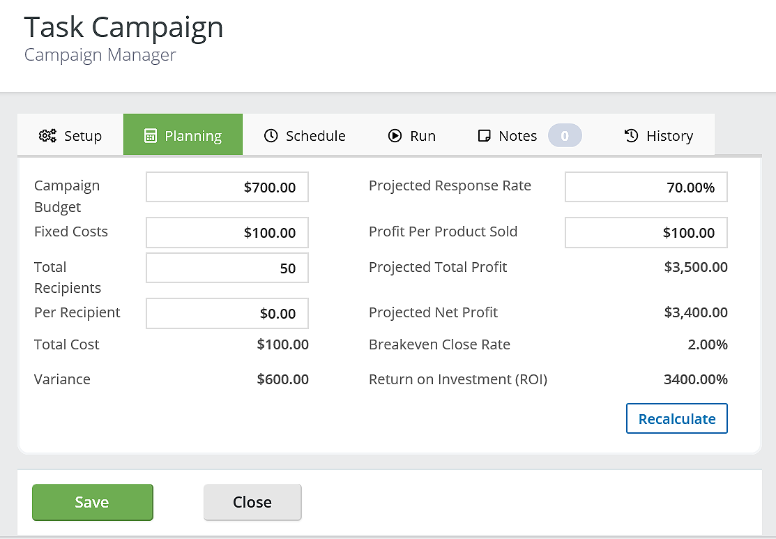 FI Works Campaign Tracking